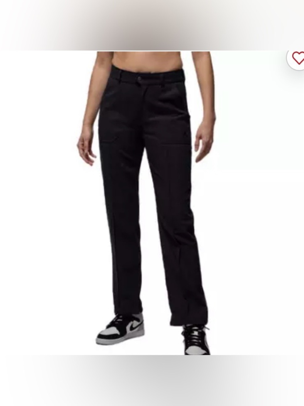 NWT Women’s Jordan Sporty Pleated Woven Pants Size Large